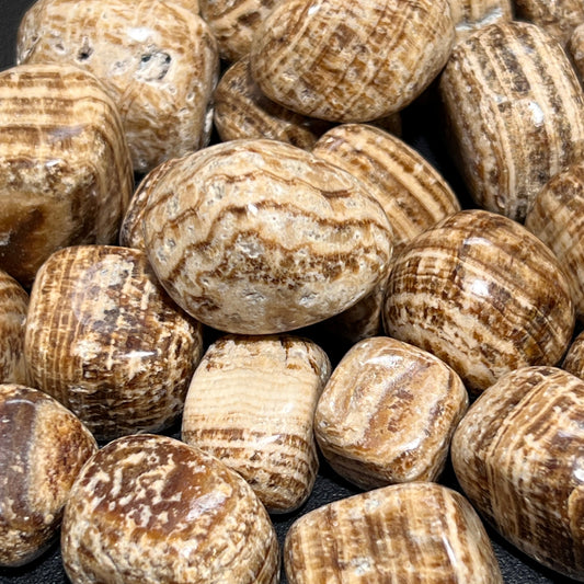 Aragonite Tumbled (1 LB) One Pound Bulk Wholesale Lot Polished Gemstones