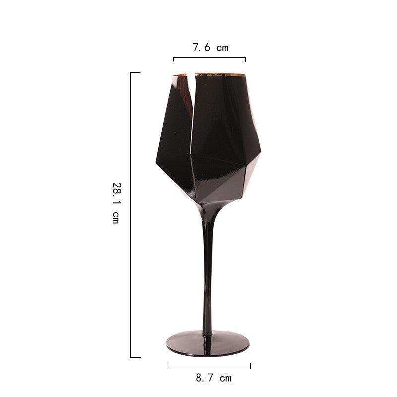 Geometric Elegance: Discover the Charm of Decorative Wine Glasses