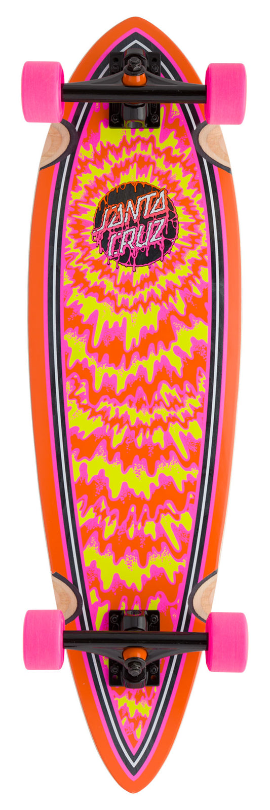 Santa Cruz Toxic Dot 9.2x 33 Pintail Longboard