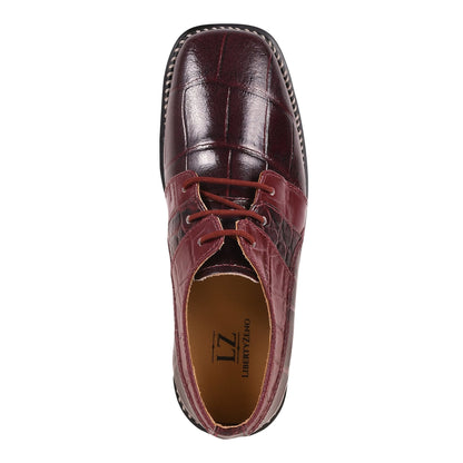 Fluky Leather Oxford Style Dress Shoes