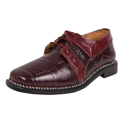 Fluky Leather Oxford Style Dress Shoes