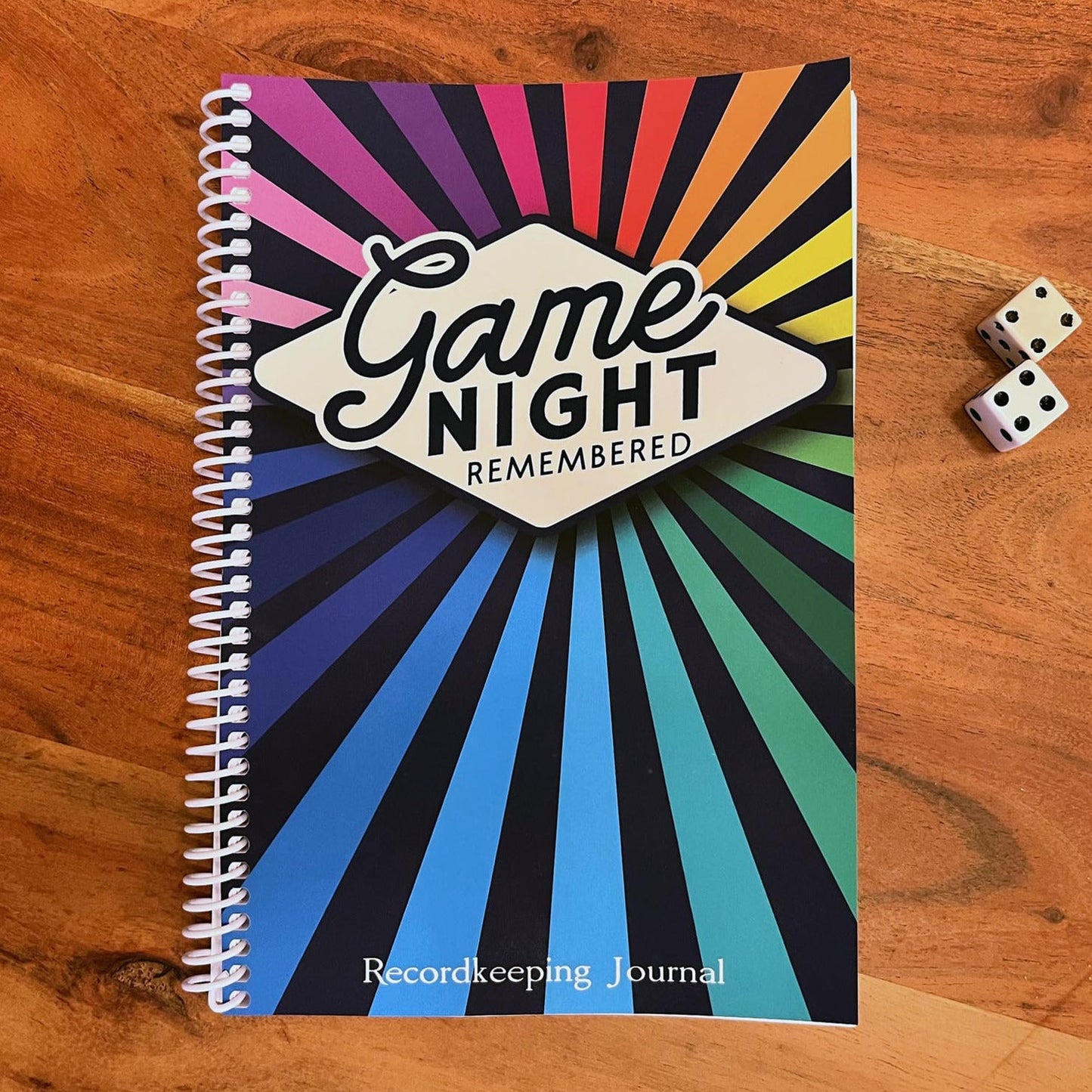 Board Game Journal - Game Night Remembered Record Book