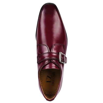 GLORIA Genuine Leather Oxford Style Monk Straps Shoe