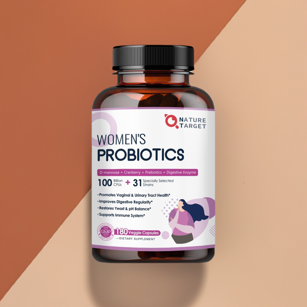 Probiotics for Women Gut Health, with Digestive Enzymes & Prebiotics