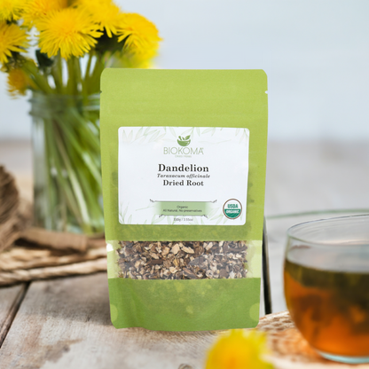 Dandelion (Taraxacum officinale) Organic Dried Root 100g 3.55oz