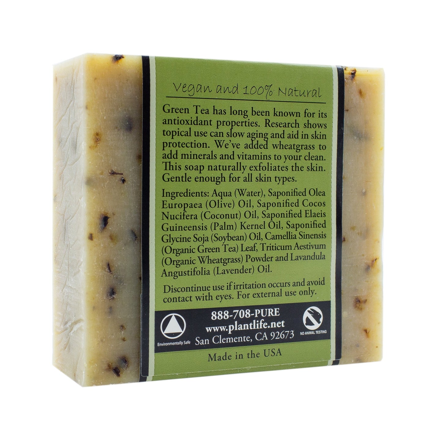 Green Tea Bar Soap