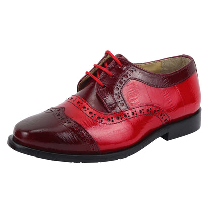 Harp Leather Oxford Style Dress Shoes