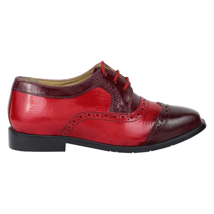 Harp Leather Oxford Style Dress Shoes