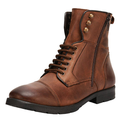 Hopper Men's Leather Ankle Length Boots