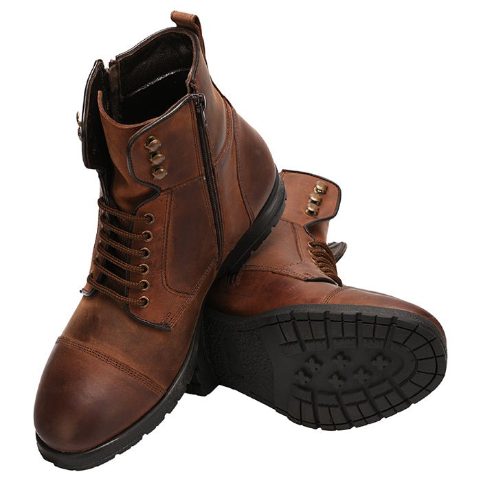 Hopper Men's Leather Ankle Length Boots