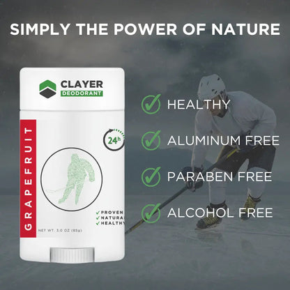 Natural Deodorant - Hockey Players - 2.75 OZ - Alumium Free