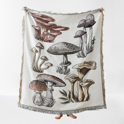 Magic Mushroom Throw