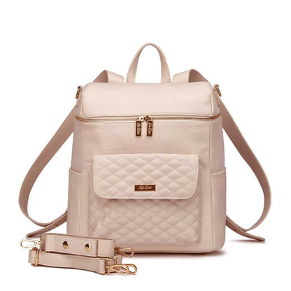 Monaco Diaper Bag | Pastel Pink