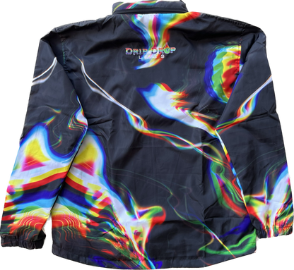 Chromatic Drip - Zip Up Hood Windbreaker