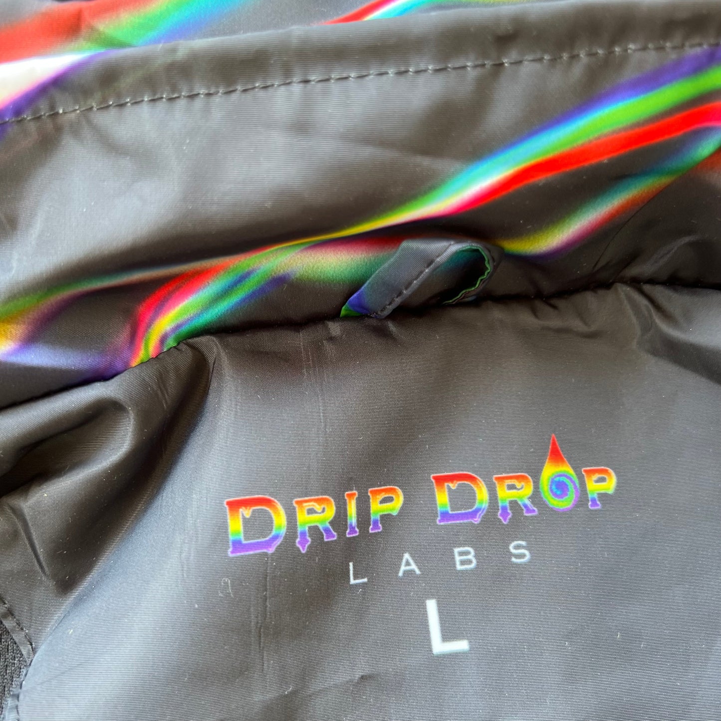 Chromatic Drip - Zip Up Hood Windbreaker