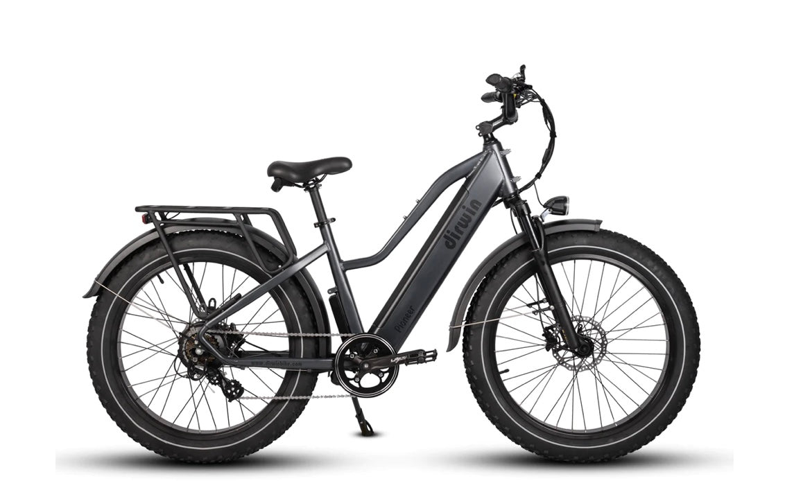 Dirwin Pioneer Step Thru Fat Tire E-Bike