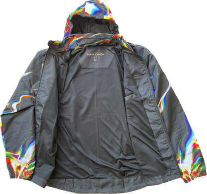 Chromatic Drip - Zip Up Hood Windbreaker