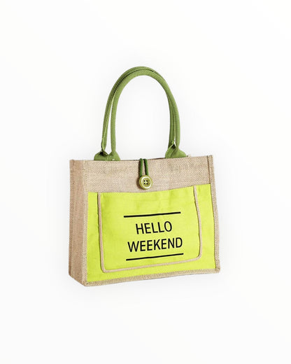 Hello Weekend Tote