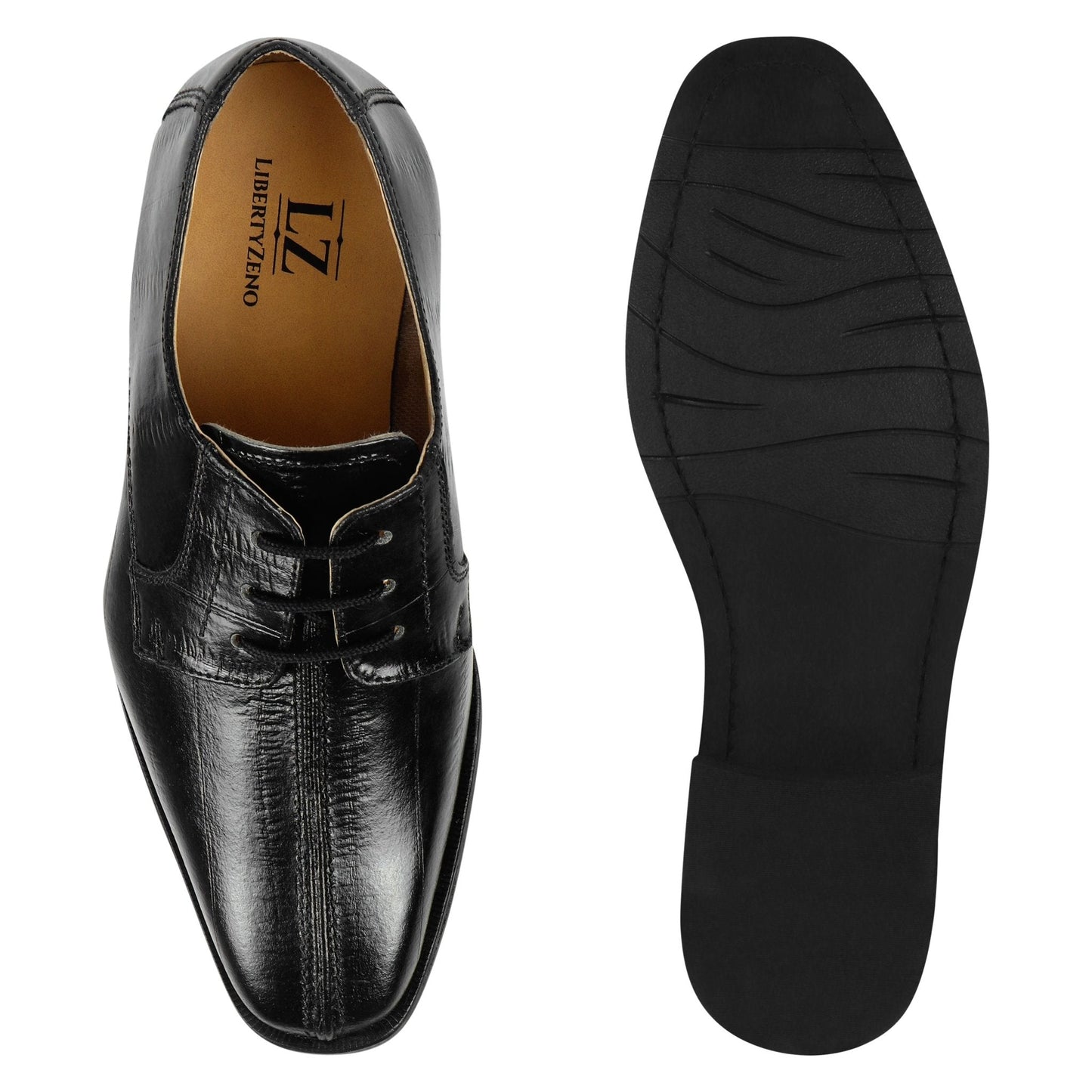 Jammy Leather Oxford Style Dress Shoes