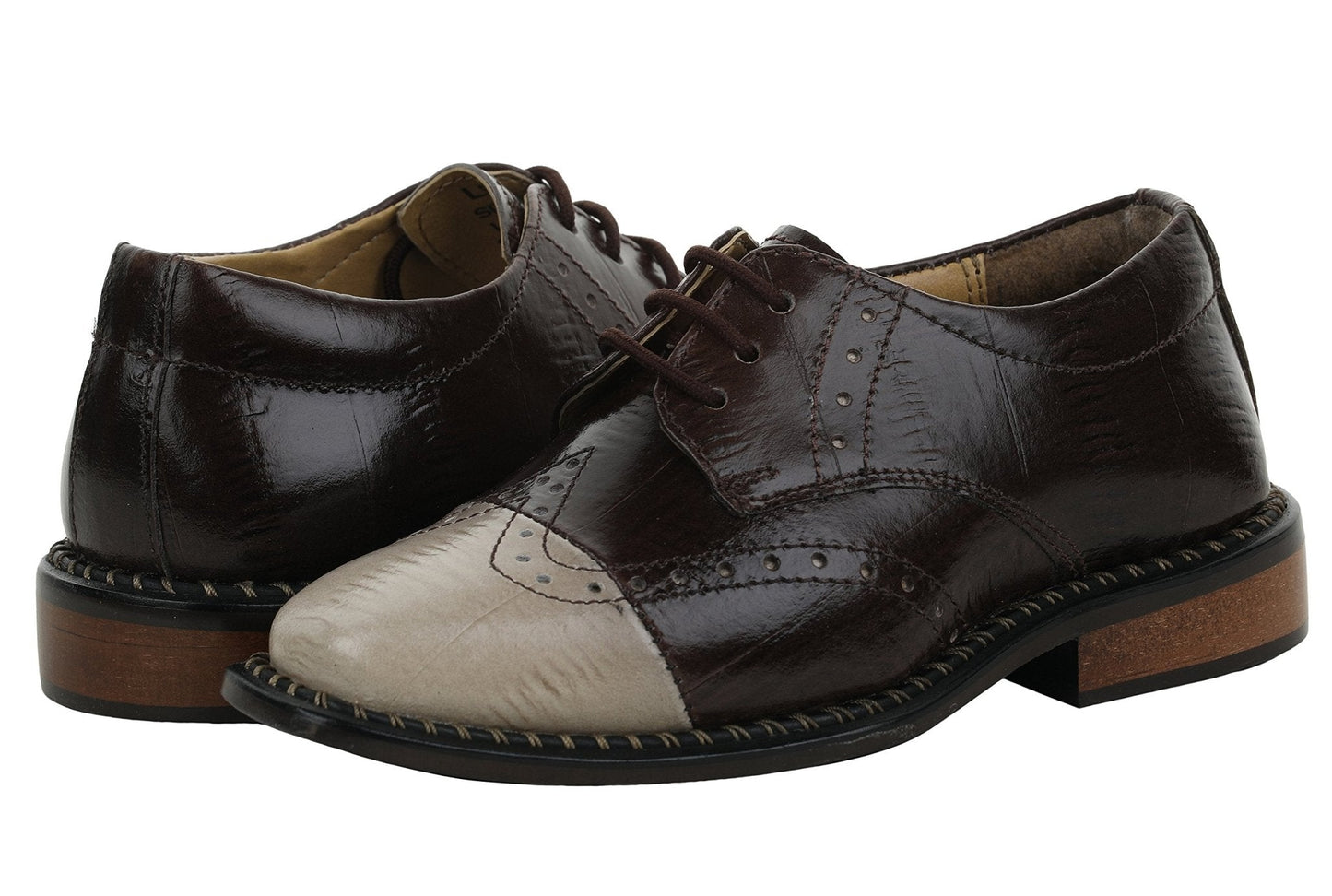 Janny Leather Oxford Style Dress Shoes