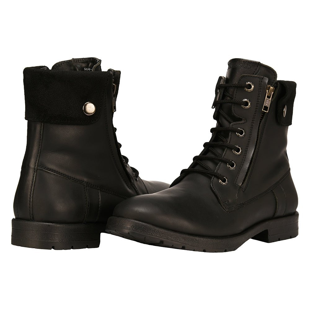 Jerry Leather Ankle Length Boots