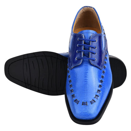 Kevin Leather Oxford Style Lace Up Dress Shoes