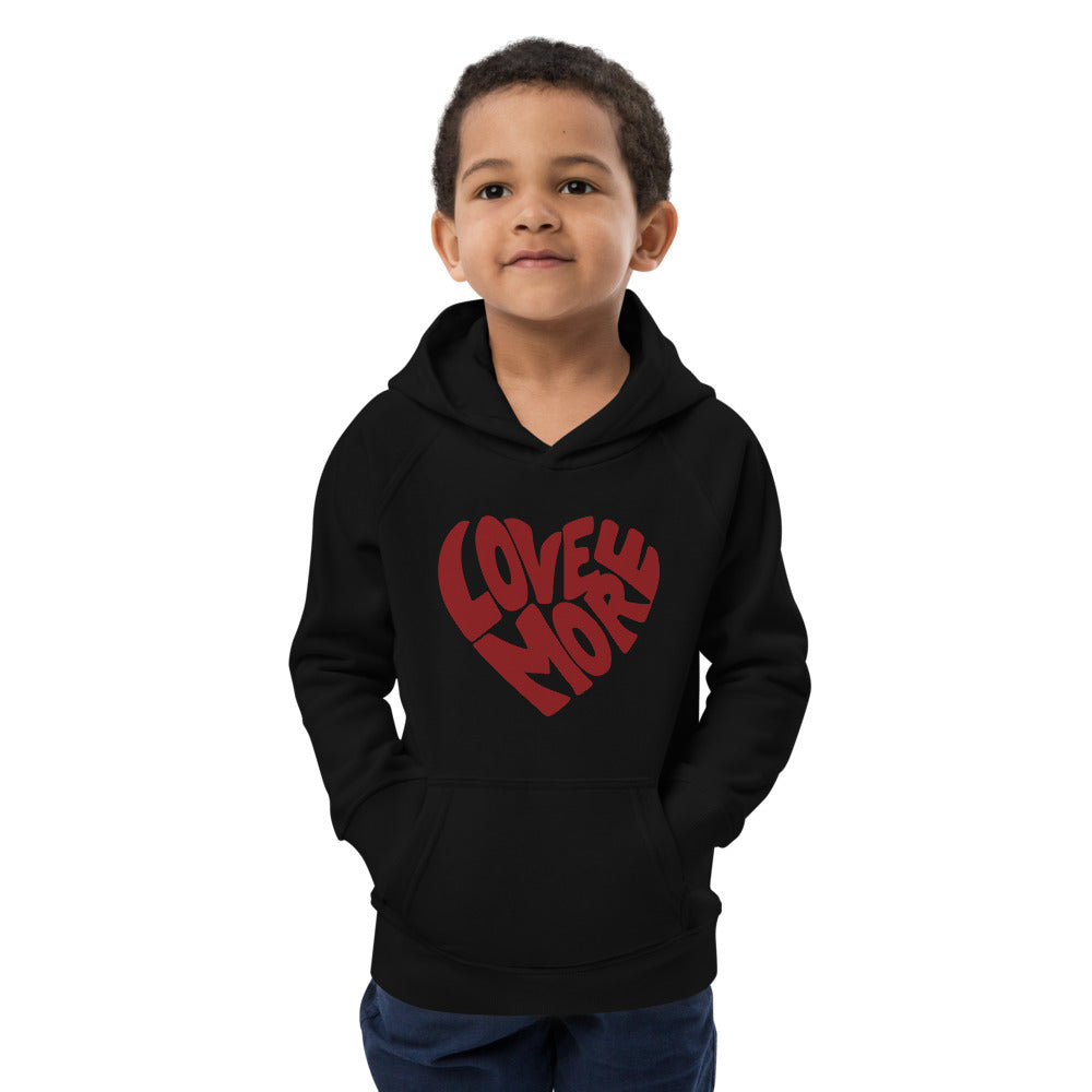 Love More Mini Eco Hoodie