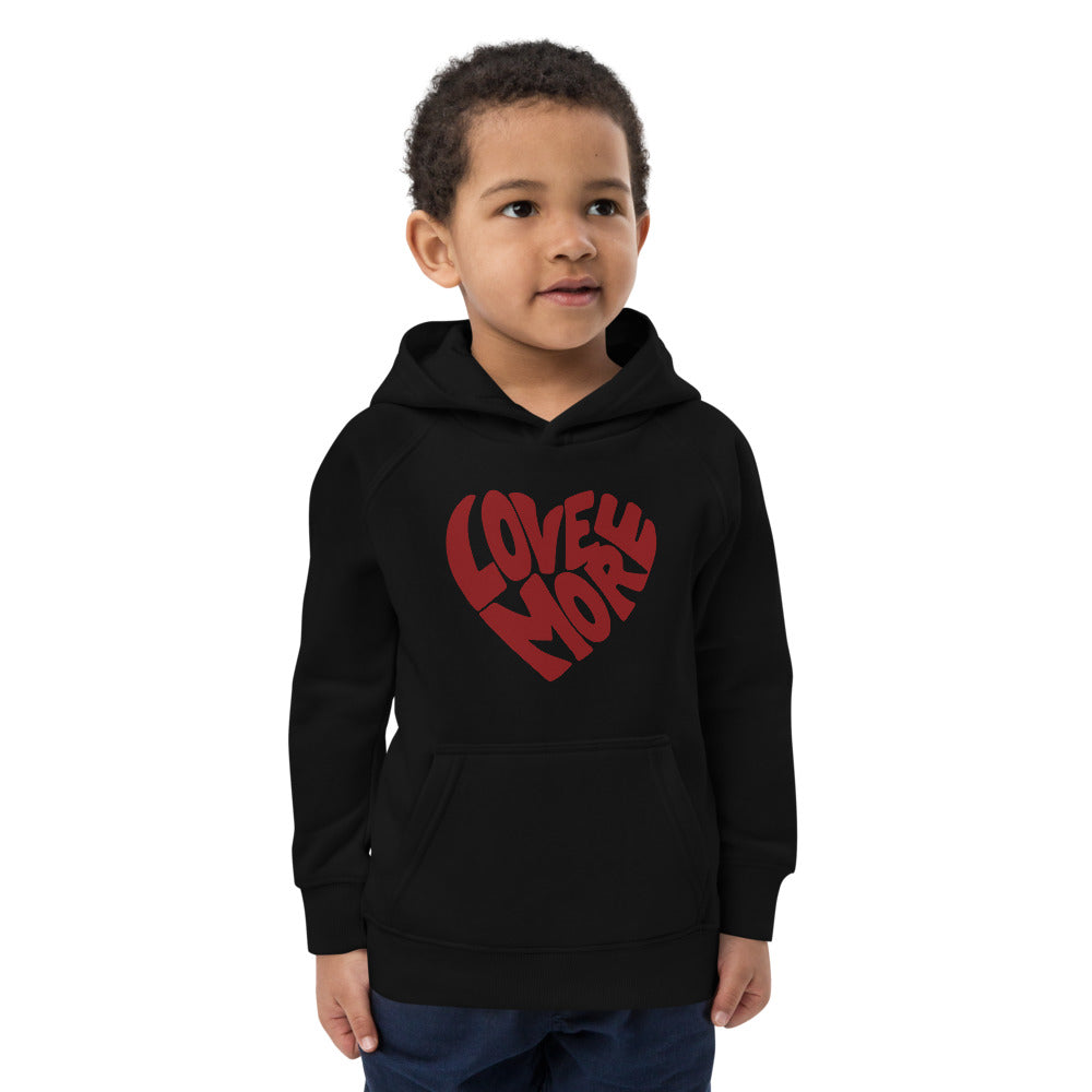 Love More Mini Eco Hoodie