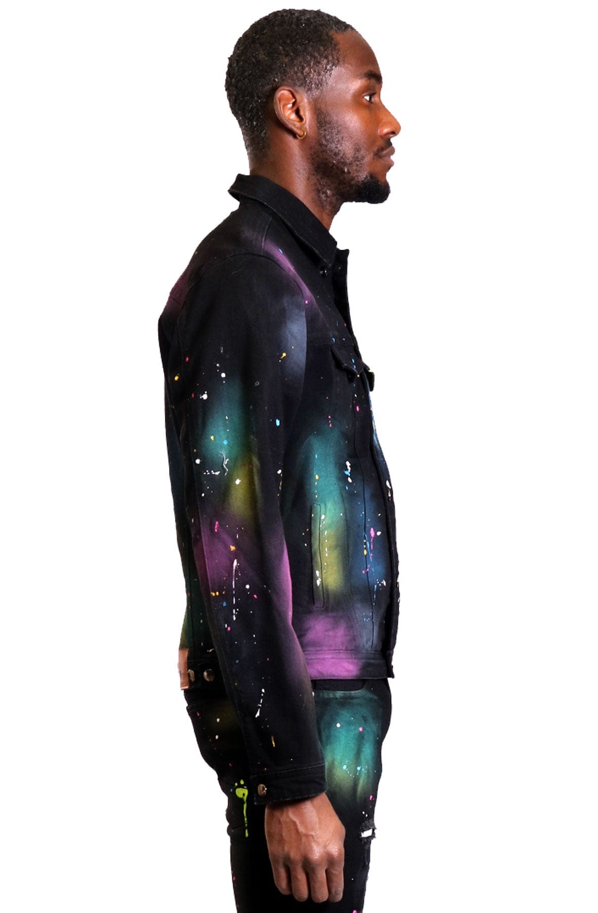 Galaxy Washed Denim Jacket