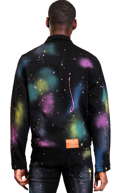 Galaxy Washed Denim Jacket