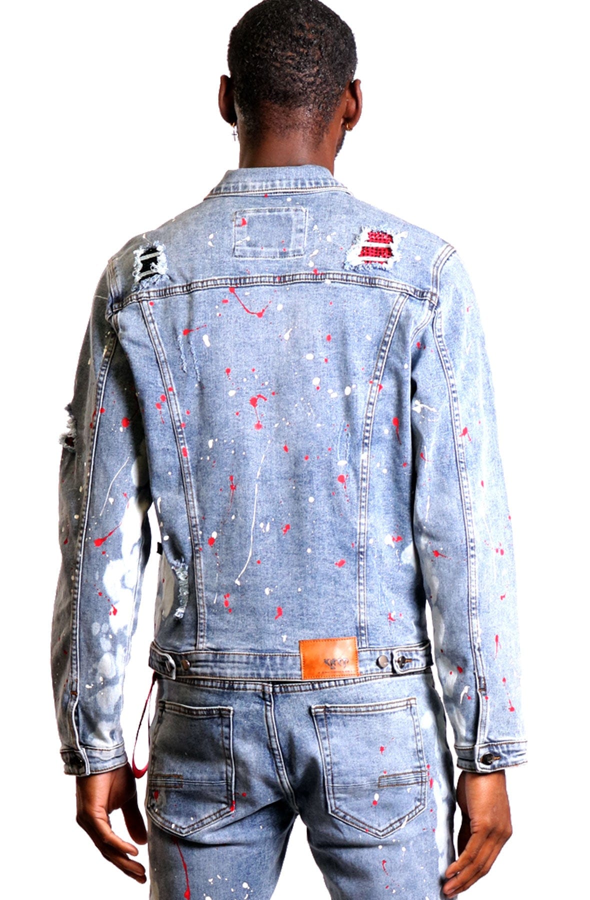 Lapis New premium washed denim jacket