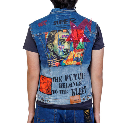 Tyrion Premium Washed Denim Vest