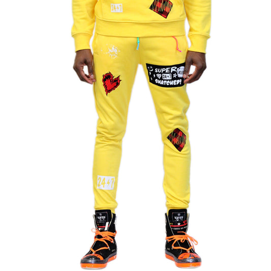 GIALLO Solid Jogger Pants