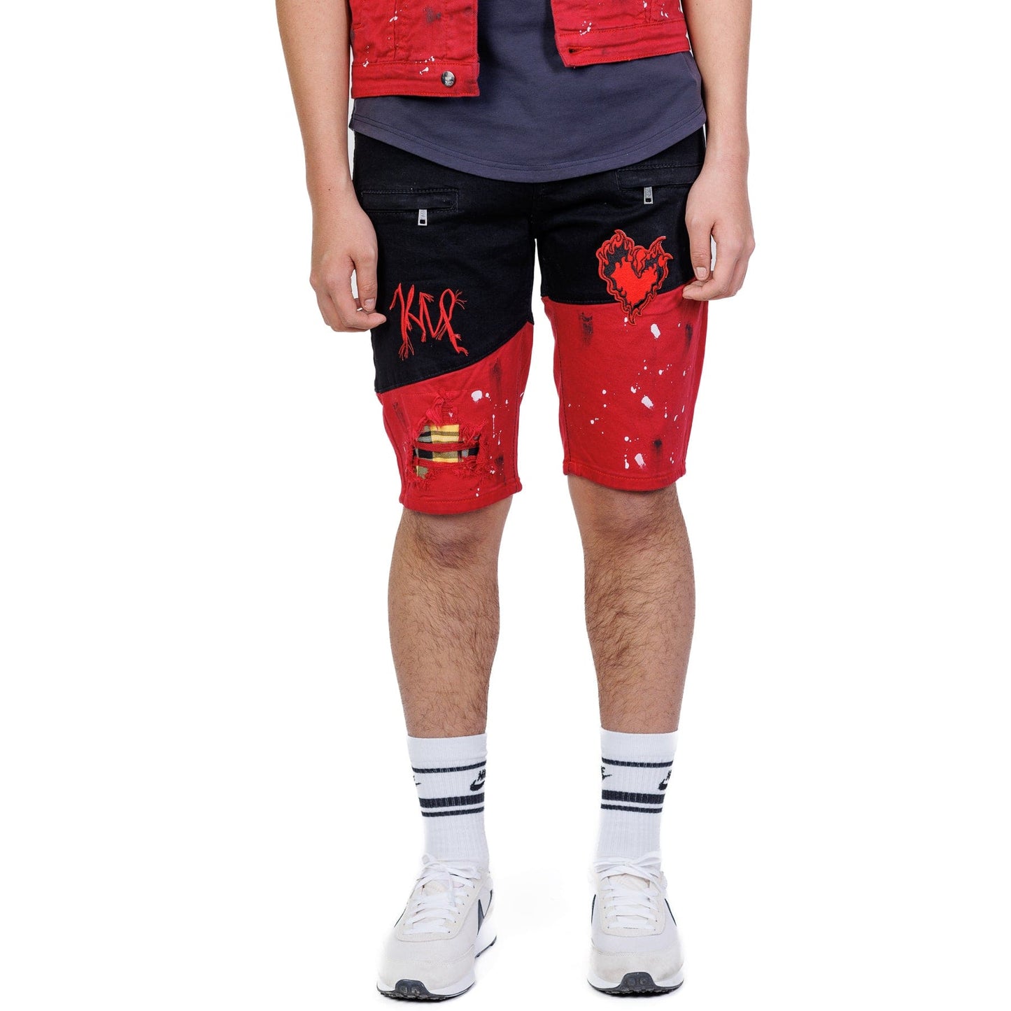 Epic Premium Washed Denim Short Pants