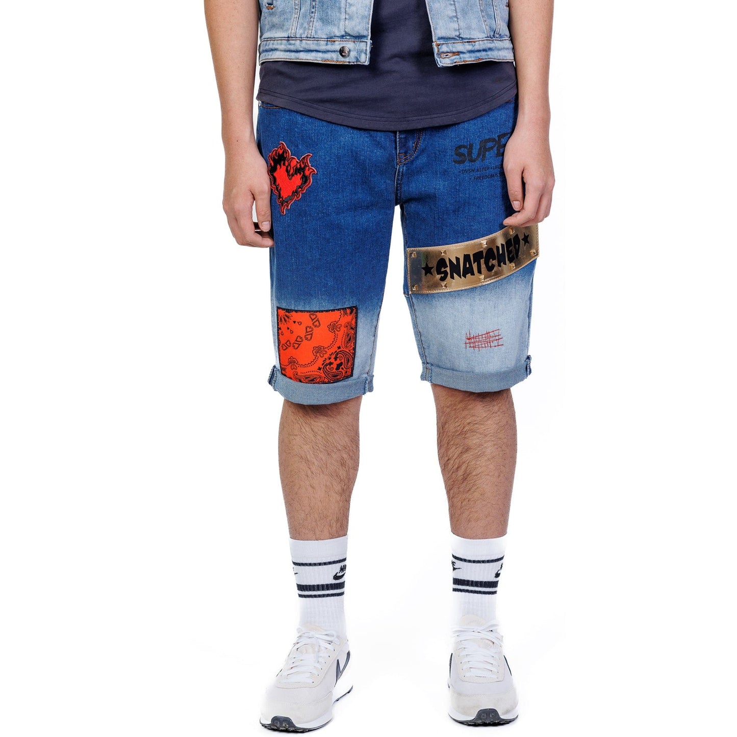 Tyrion Premium Washed Denim Short Pants