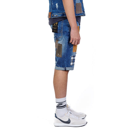 Rapose Premium Washed Denim Short Pants