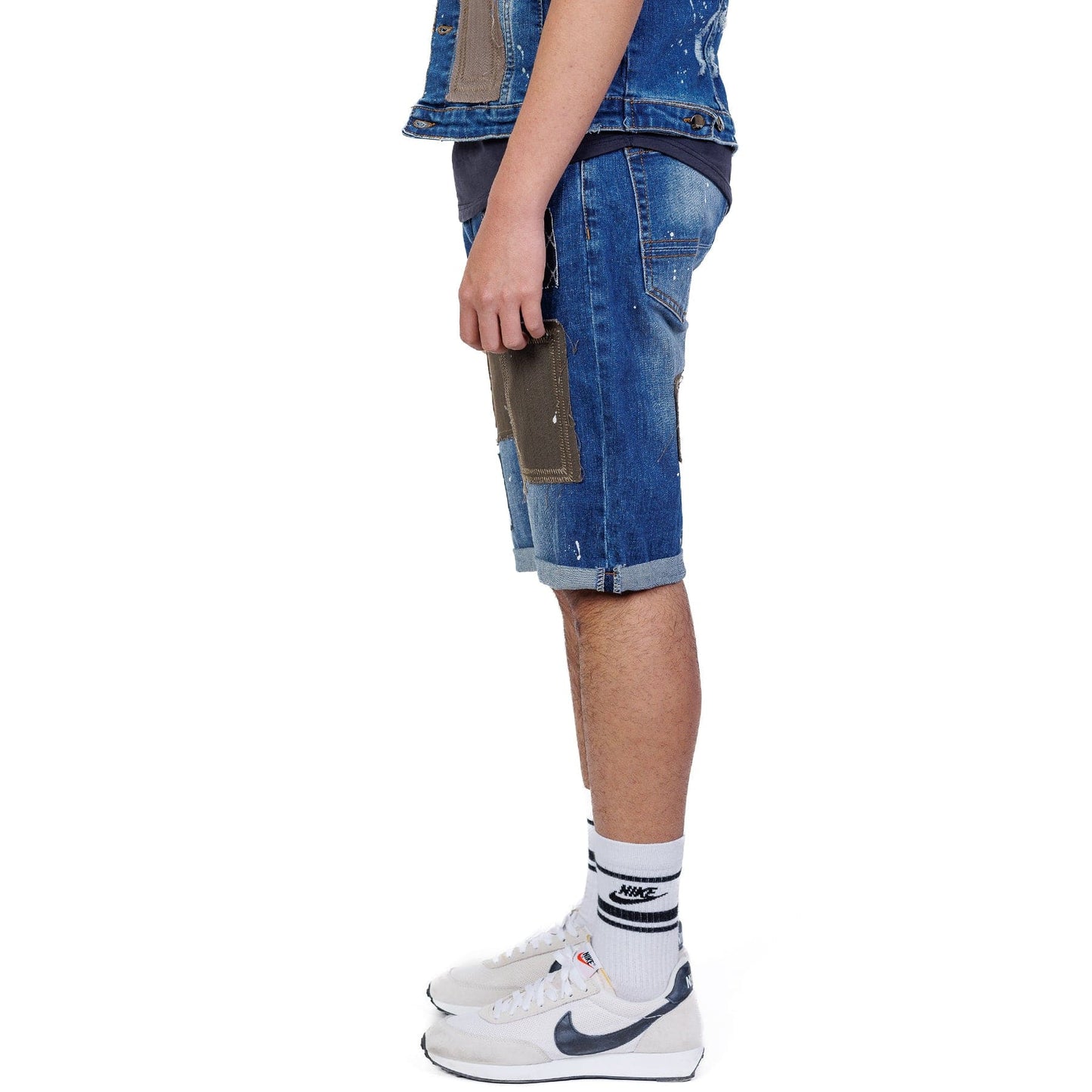 Rapose Premium Washed Denim Short Pants