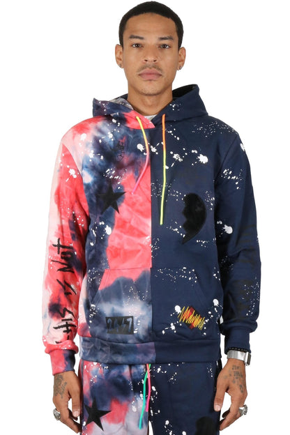 Garnet Tie die Pullover Hoodie