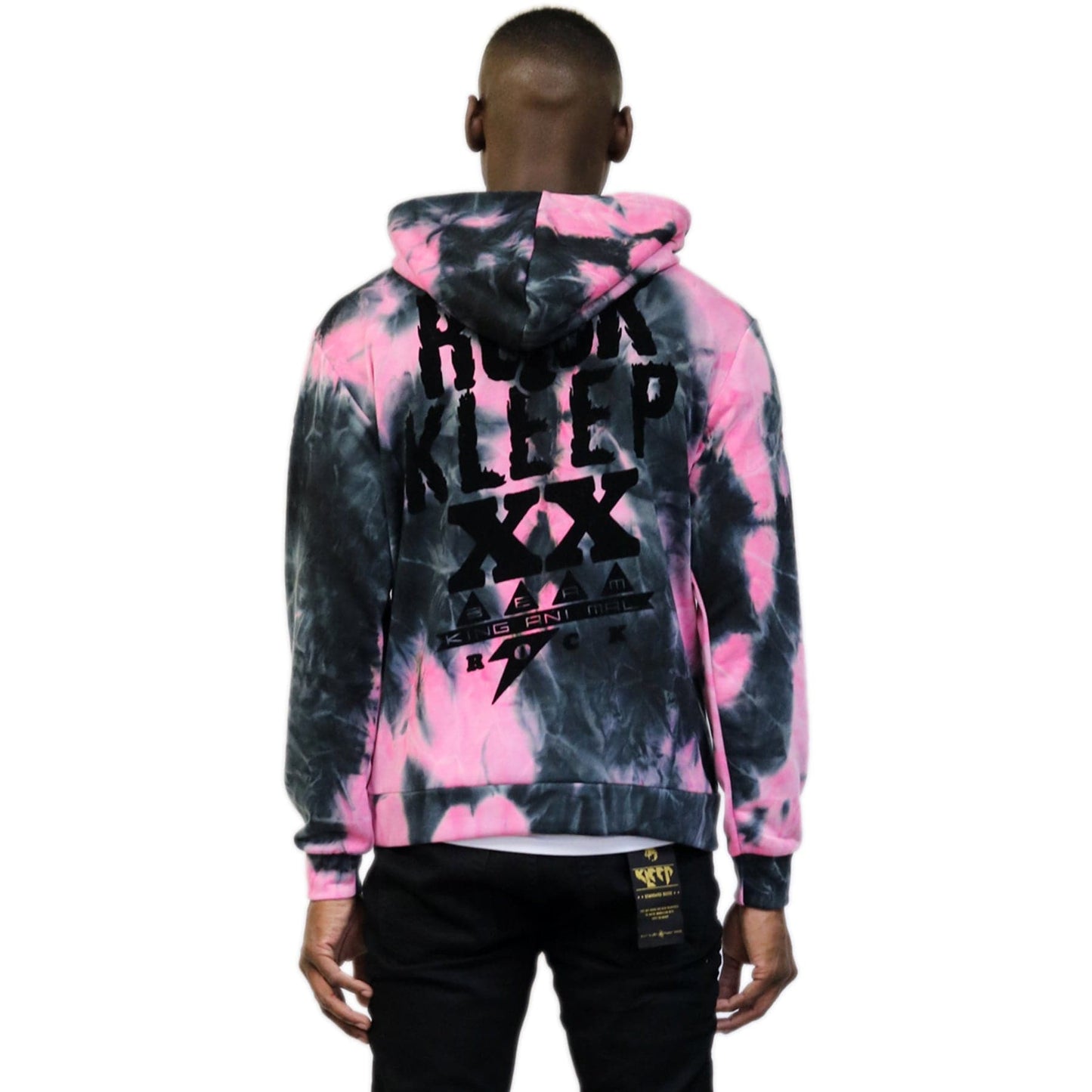 Merlot Premium Tiedye Pullover Hoodie