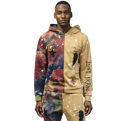 RONA Tie die Pullover Hoodie