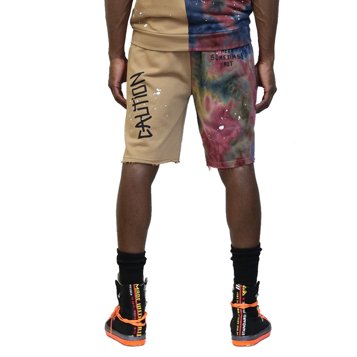 RONA Tie die Sweat Jogger Short Pants