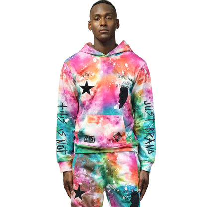 Squad Tie die Pullover Hoodie