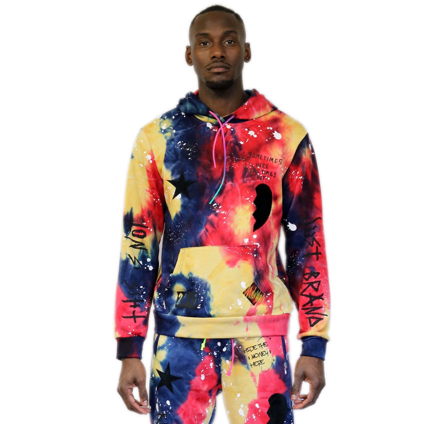 TOPE Tie die Pullover Hoodie