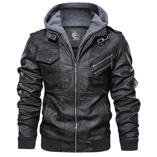 Black Salvador Leather Jacket