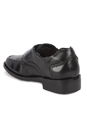 Martin Leather Oxford Style School Uniform Buckle Shoes for Kids