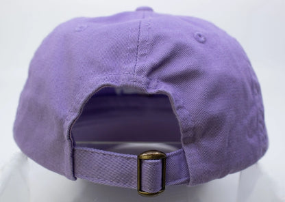 Non-Binary Embroidered Hat Lilac