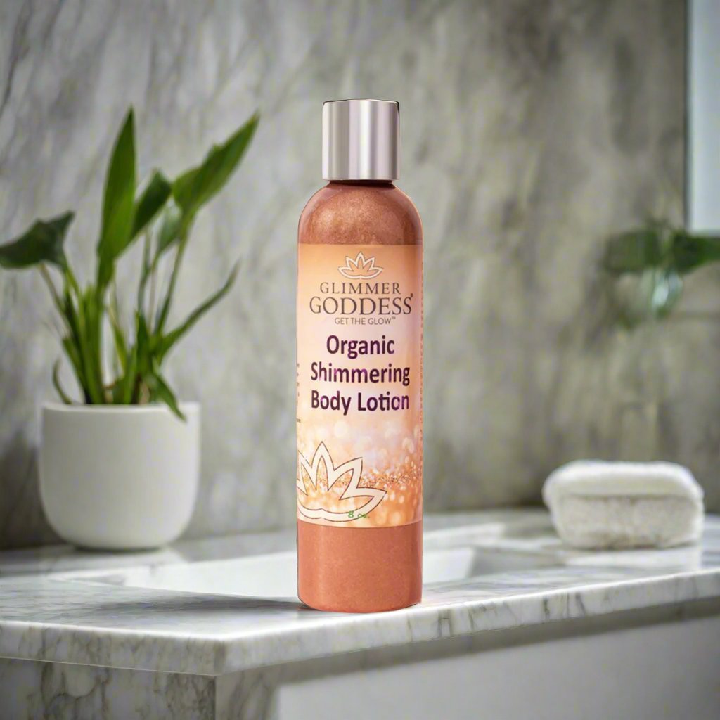 Organic Bronze Shimmer Body Lotion