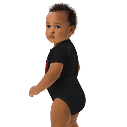 LOVE MORE Organic cotton baby bodysuit