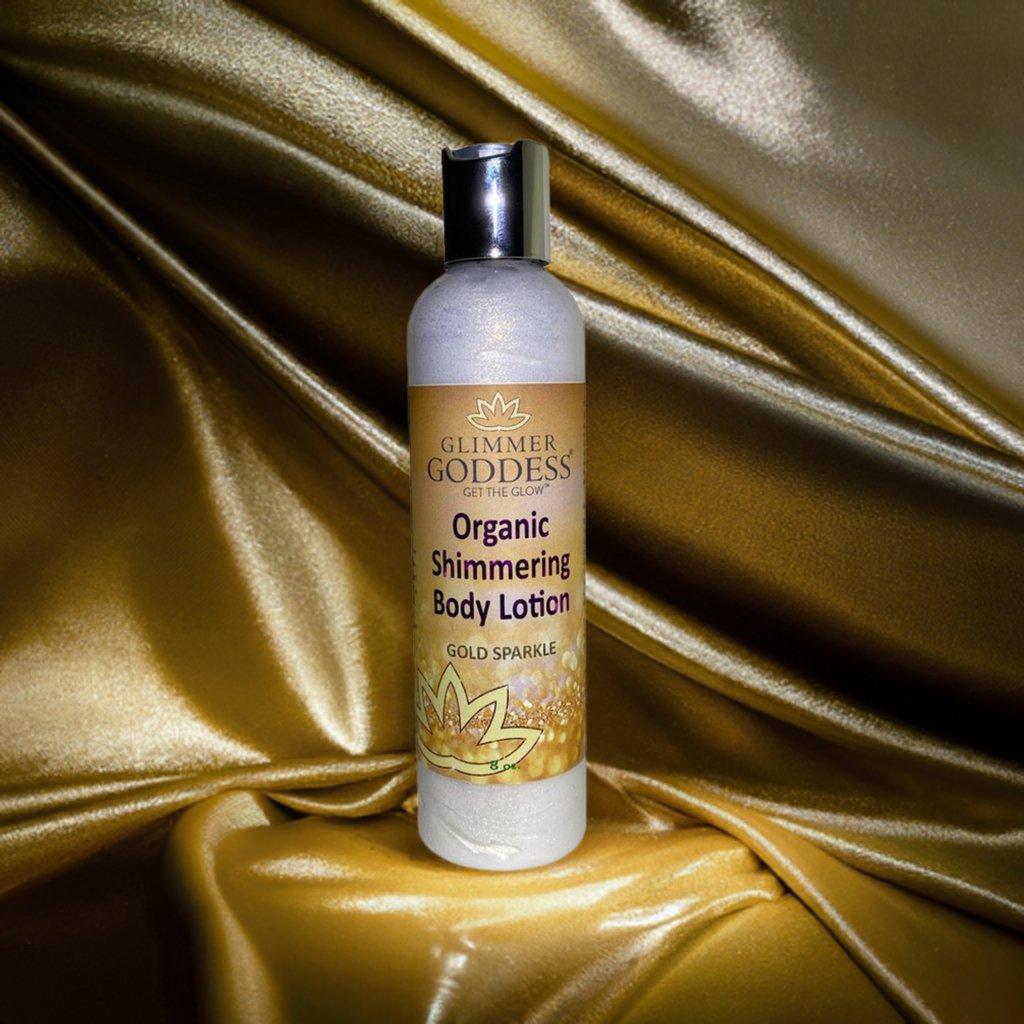 Organic Gold Shimmer Body Lotion