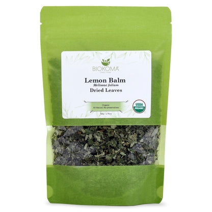 Lemon Balm (Melissae folium) Organic Dried Leaves 50g 1.76oz